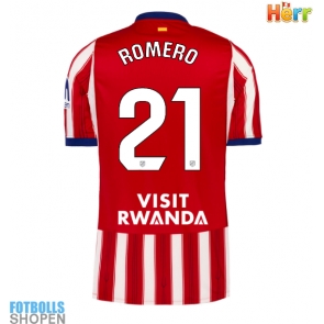 Billiga Atletico Madrid Cristian Romero #21 Hemmatröja 2026-27 Kortärmad